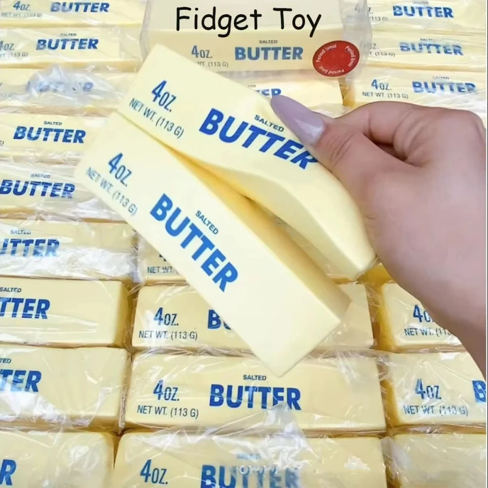 Realistic Butter Fidget Toy