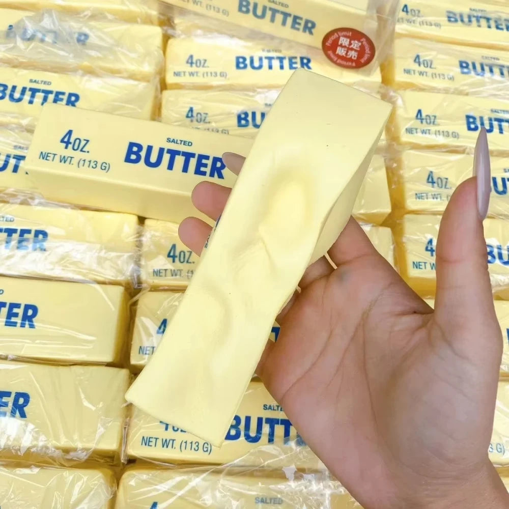 Realistic Butter Fidget Toy