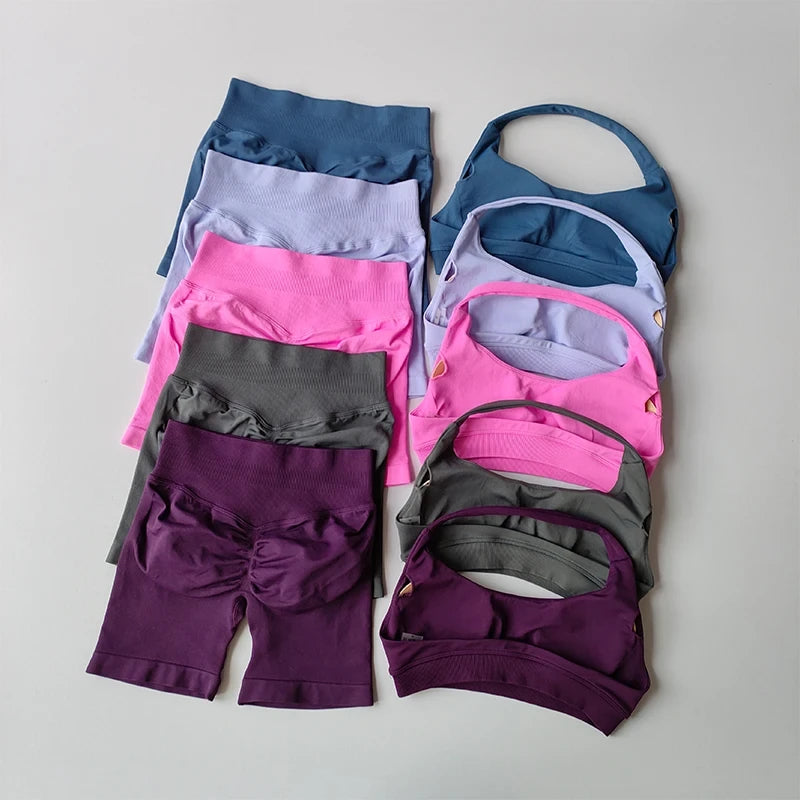 Halter Neck Yoga Sports Set