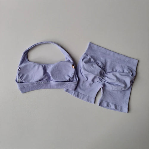 Halter Neck Yoga Sports Set