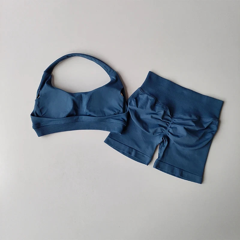 Halter Neck Yoga Sports Set