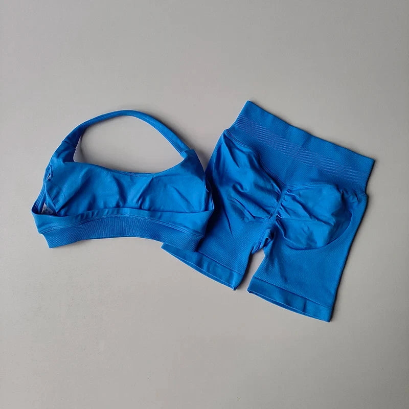 Halter Neck Yoga Sports Set