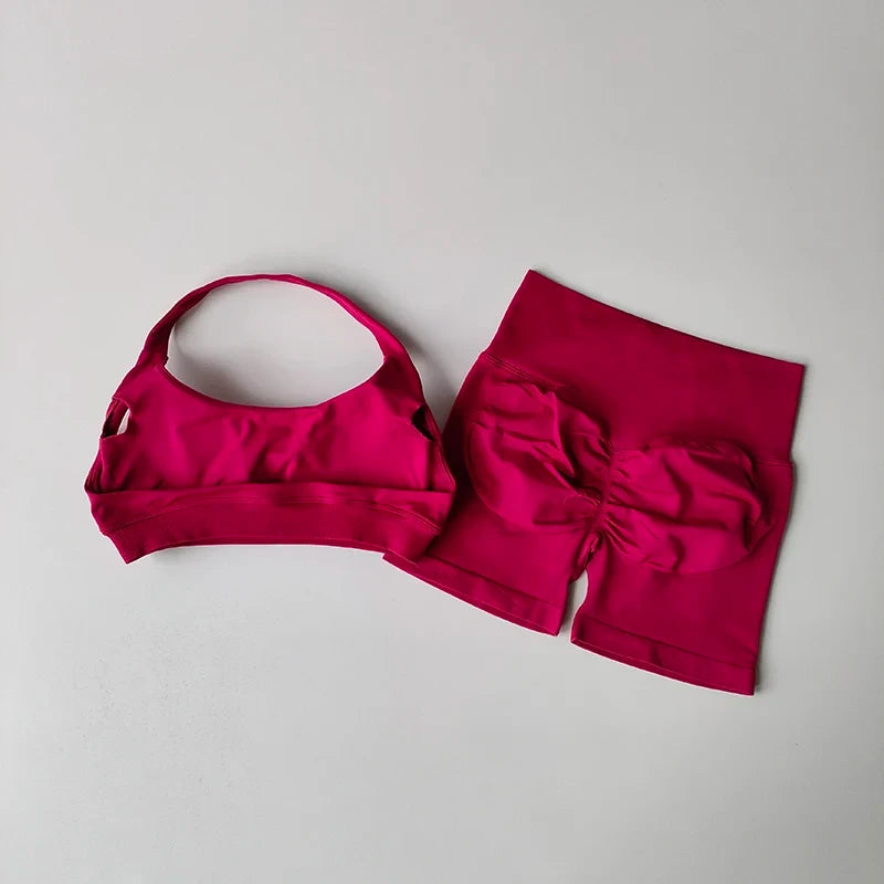 Halter Neck Yoga Sports Set