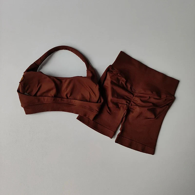 Halter Neck Yoga Sports Set