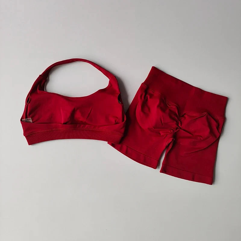 Halter Neck Yoga Sports Set