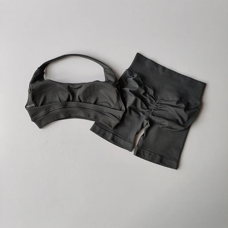 Halter Neck Yoga Sports Set